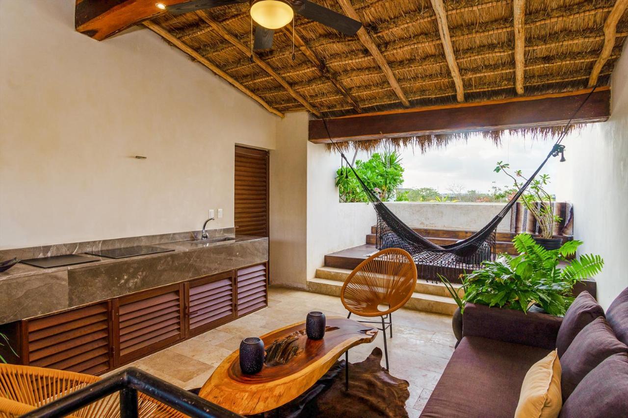 Jungle Luxury In Private Residential Area & Stunning Rooftop By Stella Rentals Tulum Exterior photo