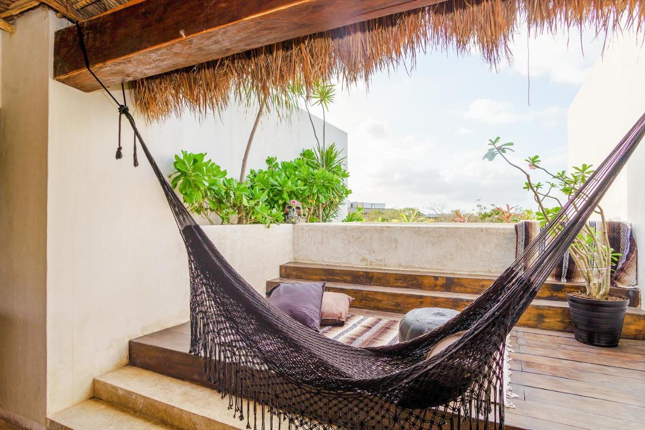Jungle Luxury In Private Residential Area & Stunning Rooftop By Stella Rentals Tulum Exterior photo