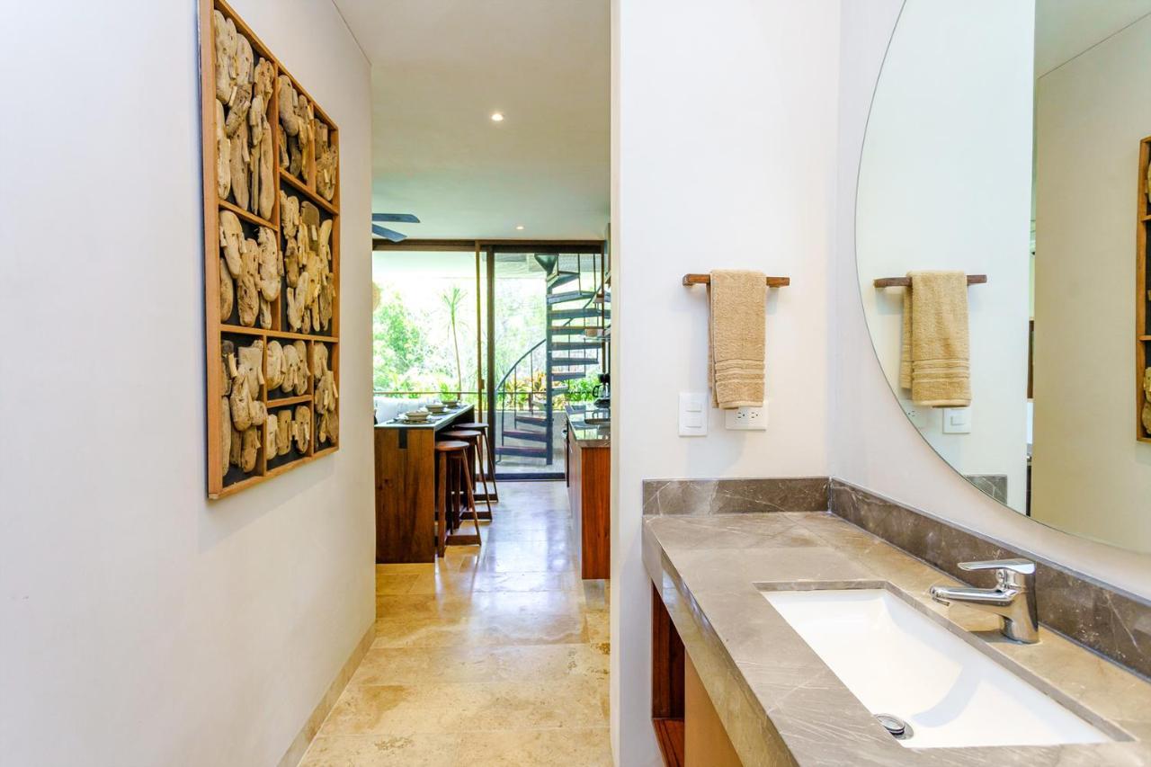 Jungle Luxury In Private Residential Area & Stunning Rooftop By Stella Rentals Tulum Exterior photo